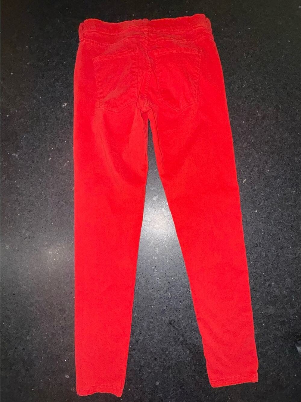 UEC Banana Republic Bright Red Skinny Pants, EXTREMELY SOFT & Lightweight SZ 26
